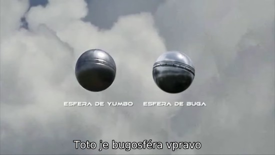 Porovnání koulí z Yumbo a z Bugy Porovnání koulí z Yumbo a z Bugy