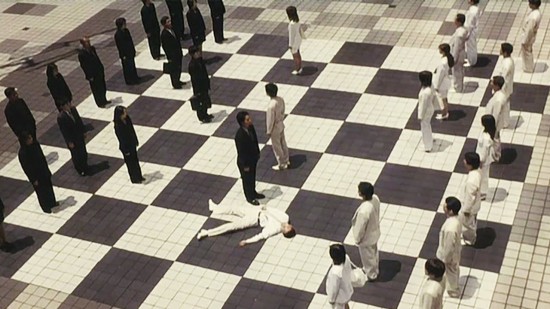 Chess game in the Matrix